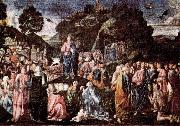 Piero di Cosimo Sermon on the Mount and Healing of the Leper oil painting reproduction